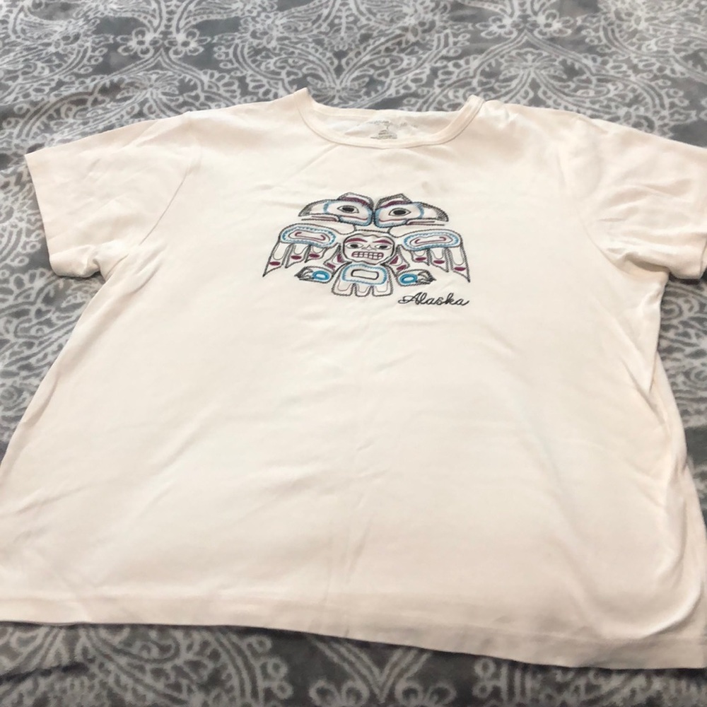 Alaska White Tee